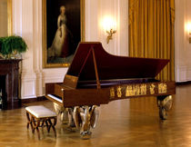 Steinway grand piano in the White House